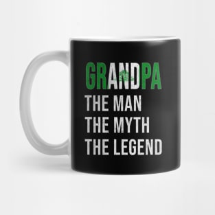 Grand Father Niuean Grandpa The Man The Myth The Legend - Gift for Niuean Dad With Roots From  Niue Mug